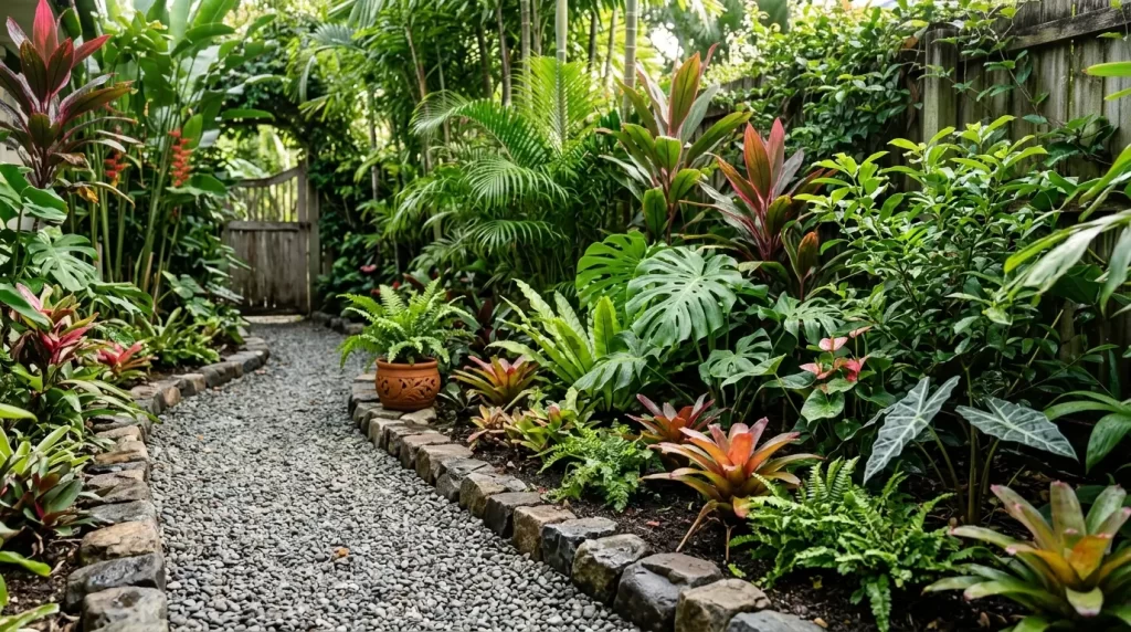 Garden Edging Ideas for Small Tropical Gardens